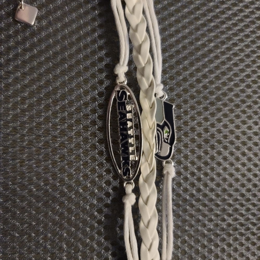 Ashley Bridget Seattle Seahawks multi layer bracel - Picture 4 of 5